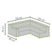 category Winza | Loungesethoes Premium L 215/85 x 215/85 x 70 cm 759618-01